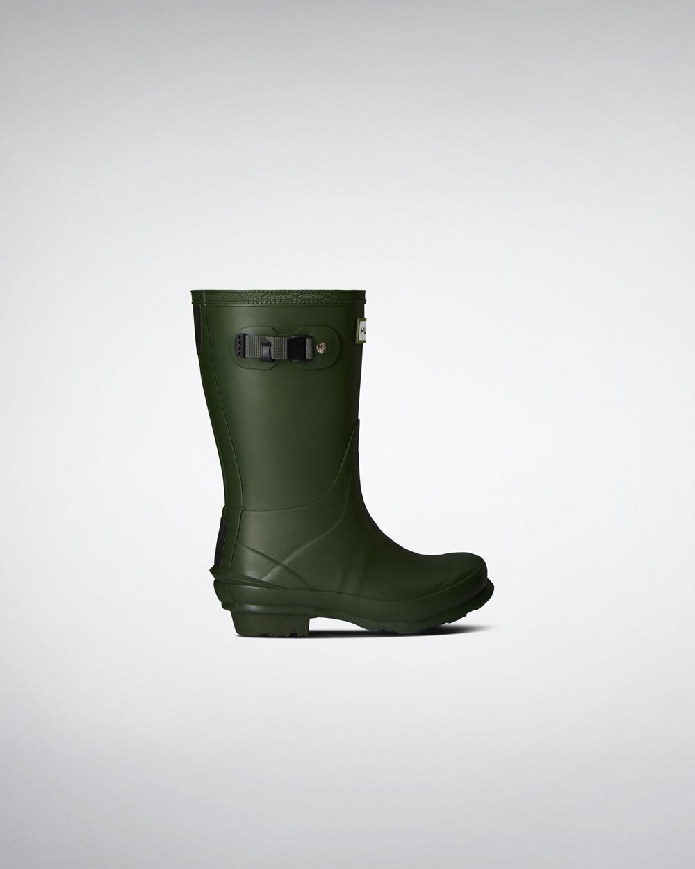 Kids Hunter Rain Boots Green - Norris - 7048523-ZH